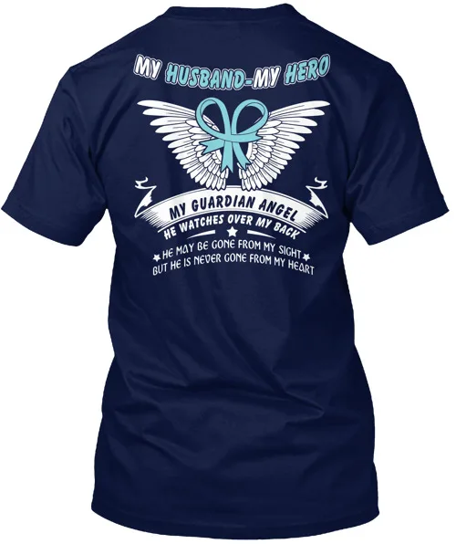 Everyone has a Guardian Angel T-Shirt Made in the USA Size S to 5XL