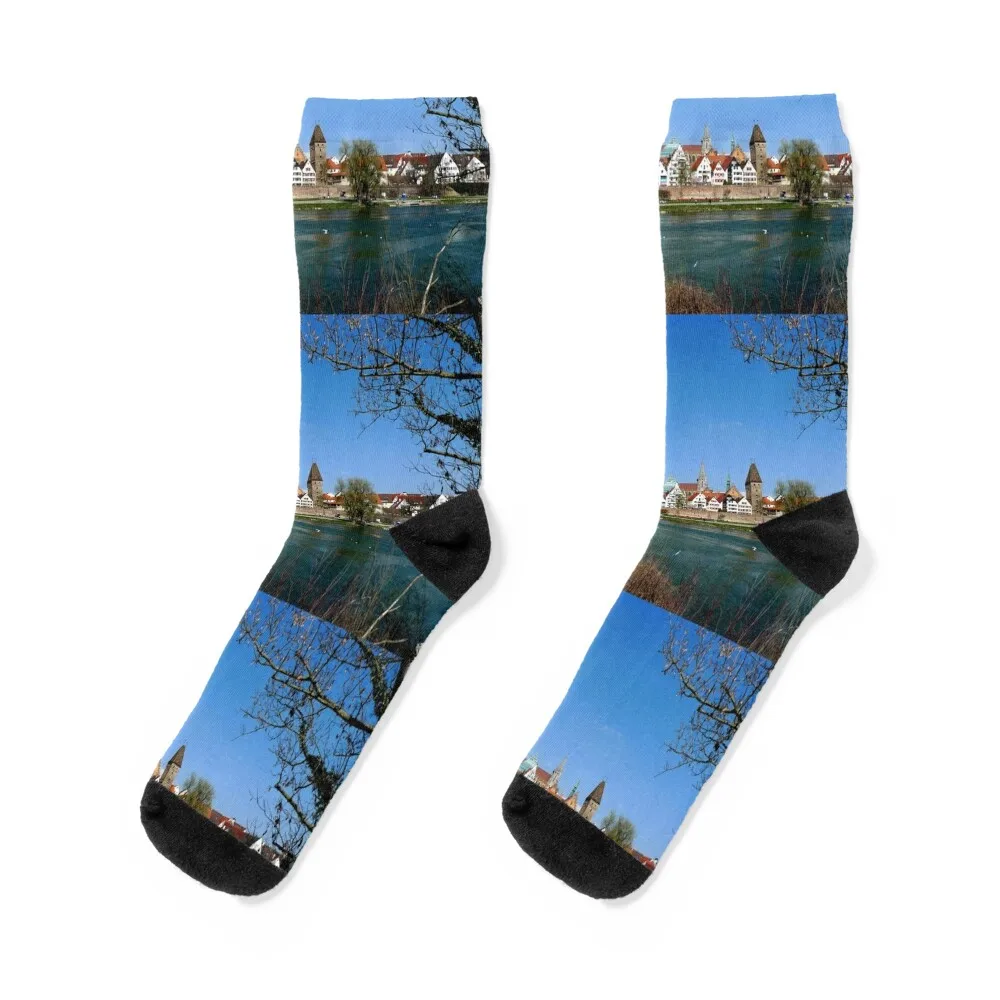 

Ulm Minster, Germany Socks Non-slip Stockings man gifts warm winter Man Socks Women's