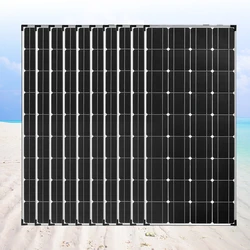 Photovoltaic Solar panel 120W 240W 480W 600W 720W 1200W solar panels Cell balcony for home RVs trailers boats sheds Caravan