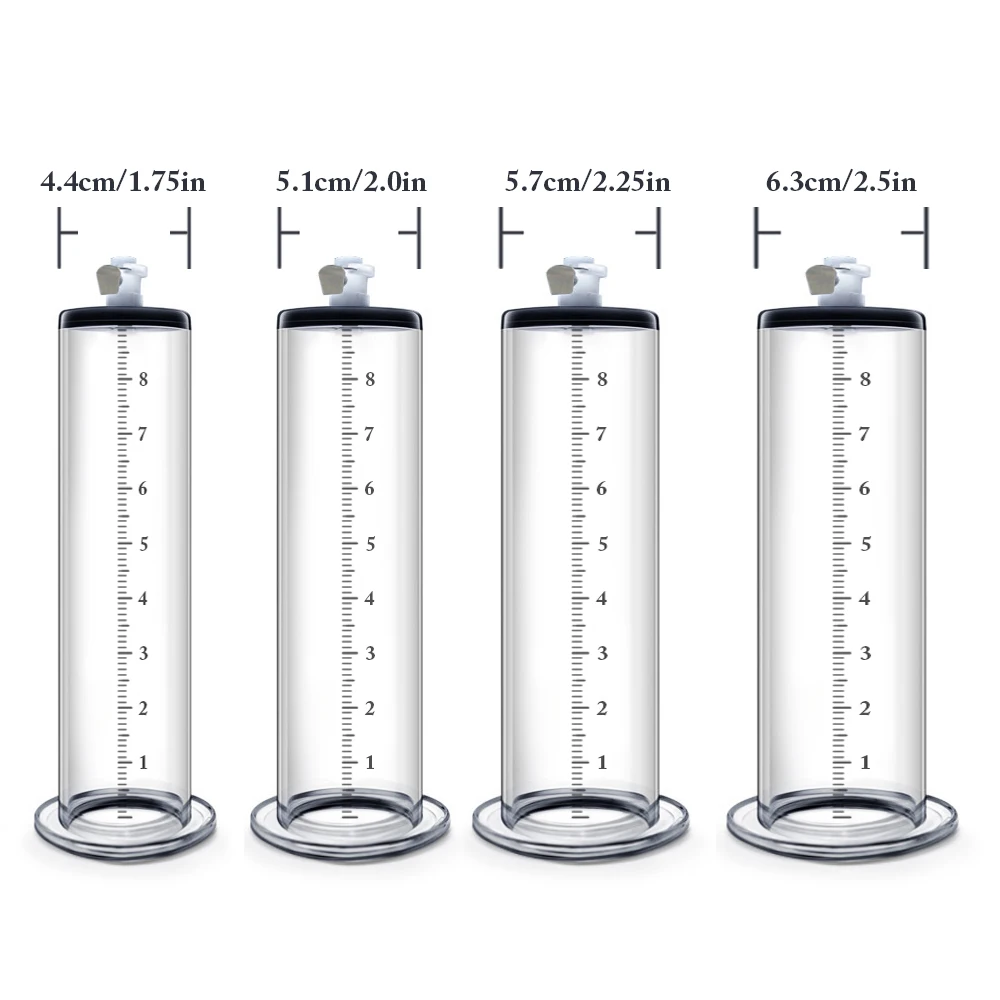 Acrylic Penis Pump Manual Penis Enlarger Sex Toy For Men Vacuum Pump Male Masturbation Penis Extender Trainer Adults Sex Product - Image 4