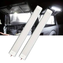 스위치 108LED 자동차 지붕 램프 독서등, 트럭 캠핑카 보트 RV용, 고휘도 자동차 인테리어 라이트 바, 12V-80V, 2 개