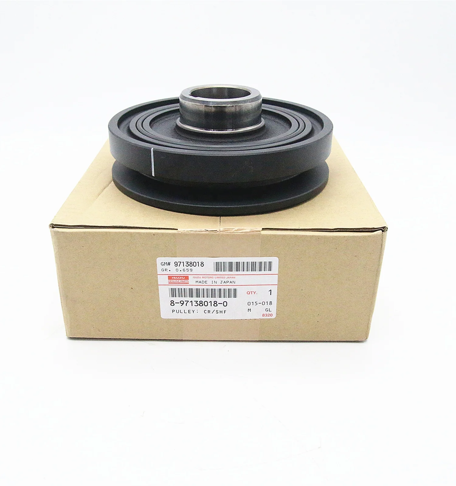 

Genuine Japan Original auto parts 4BG1 4BD1 NPR NQR 8971380180 8-97138018-0 PULLEY CRANKSHAFT