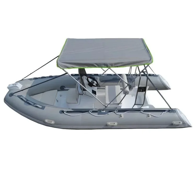 Fiberglass Punch Boat com controle de inundações, barco inflável, vidro emergência, alta qualidade, 2023