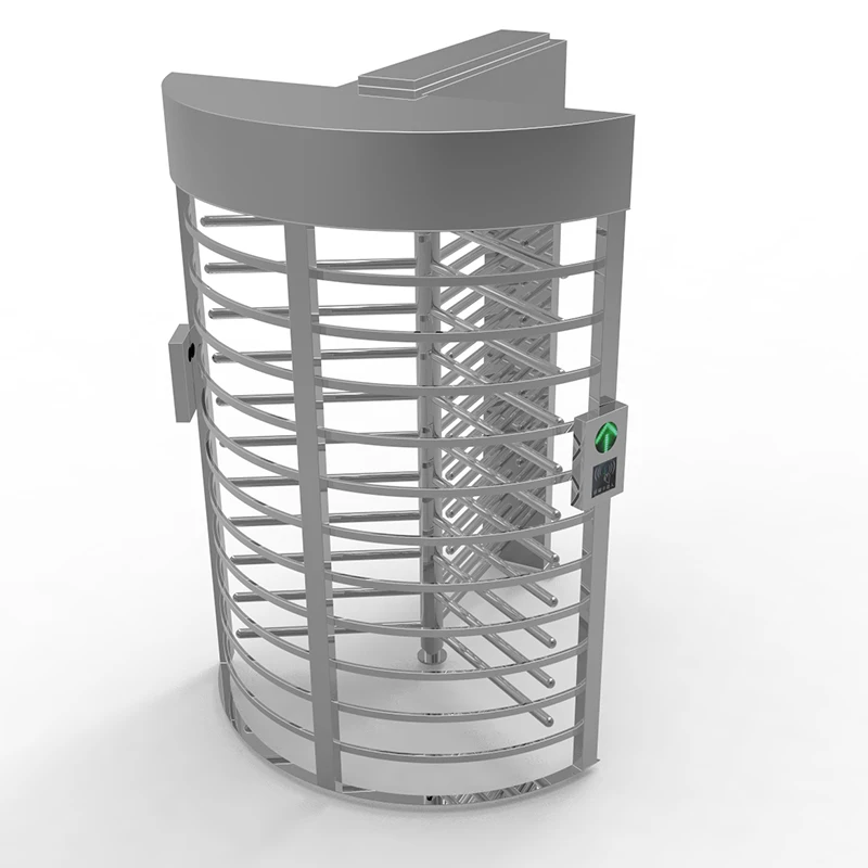 Community High Quality Security Automatic Turnstile Full Height Access Control System Biometric Stainless Steel 304