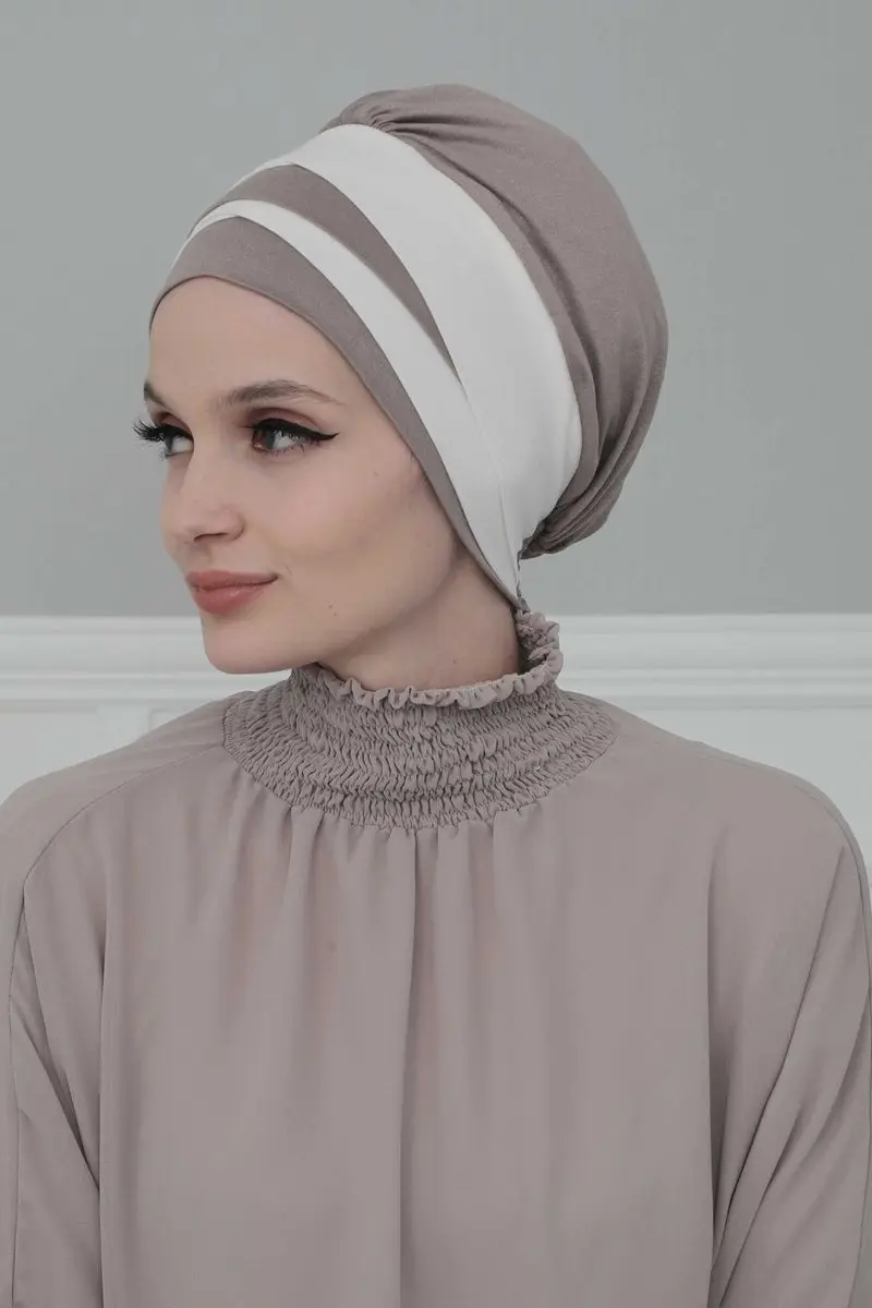 Doppel farbe gekämmte Knochen nerz