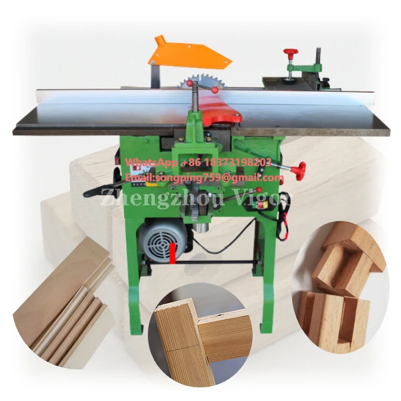 

Hot Selling Multi-purpose Wood Thickness Jointer Planer Woodworking Multifunctional Machine