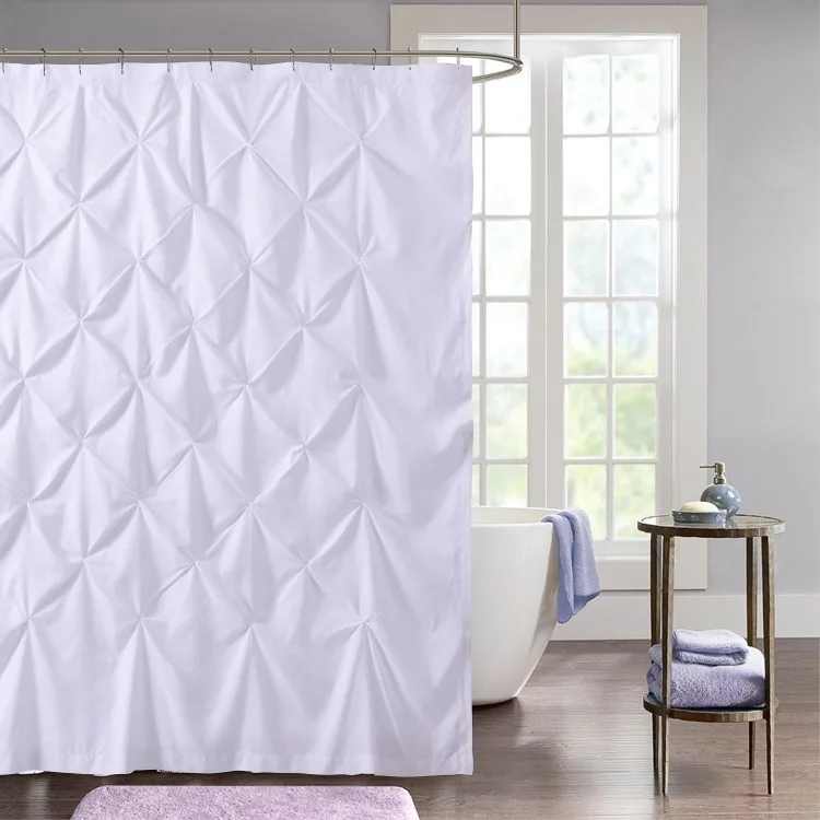 PINTCK-SC-Gry Fabric Shower Curtain, 70