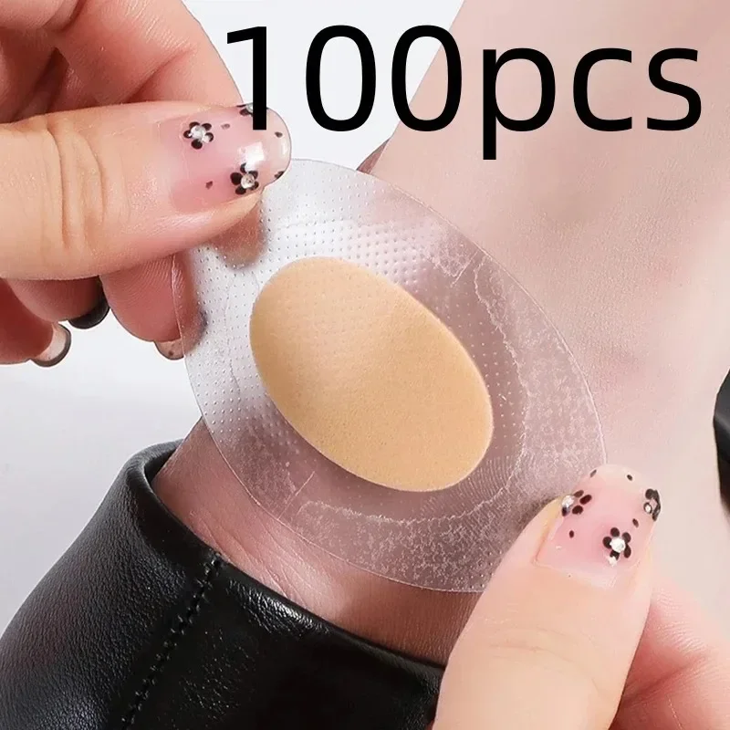 100 stuks Gel Grip Hielbeschermer Zelfklevende Voetpleisters Blister Pads Hielvoering Schoenen Stickers Pleister Voetverzorging Kussen