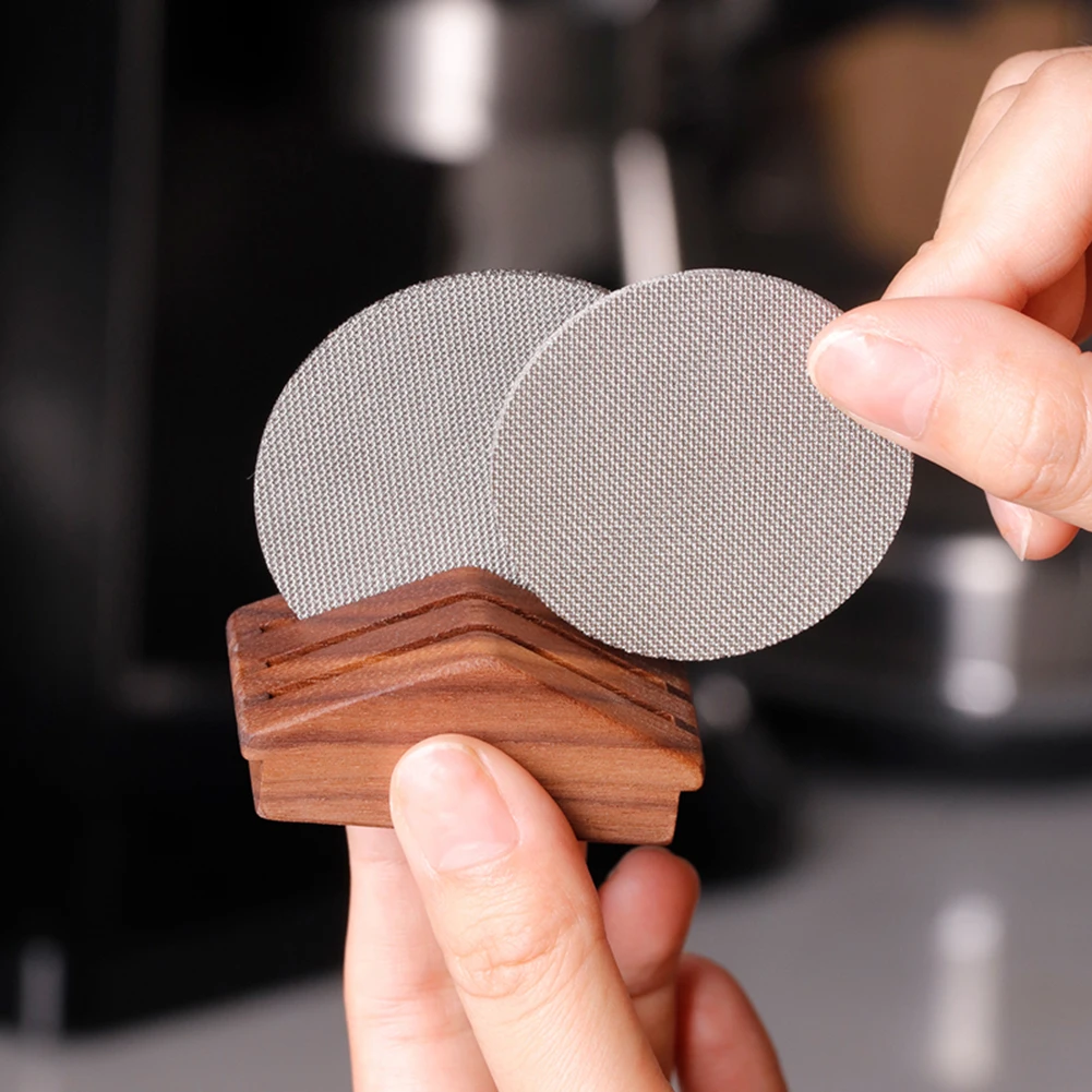 Porte-filtre à café expresso en bois, 51/54/58mm, rangement universel pour filtre T1