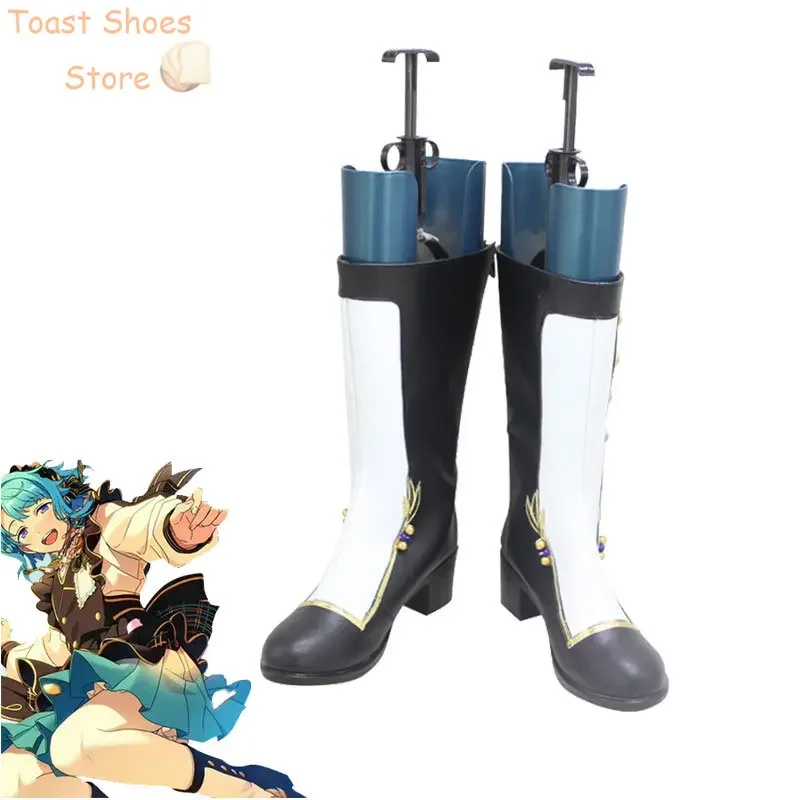 

Игровой ансамбль со звездами Шино Хадзиме, обувь для косплея, обувь из искусственной кожи, карнавальные ботинки на Хэллоуин, реквизит для косплея, реквизит для костюма