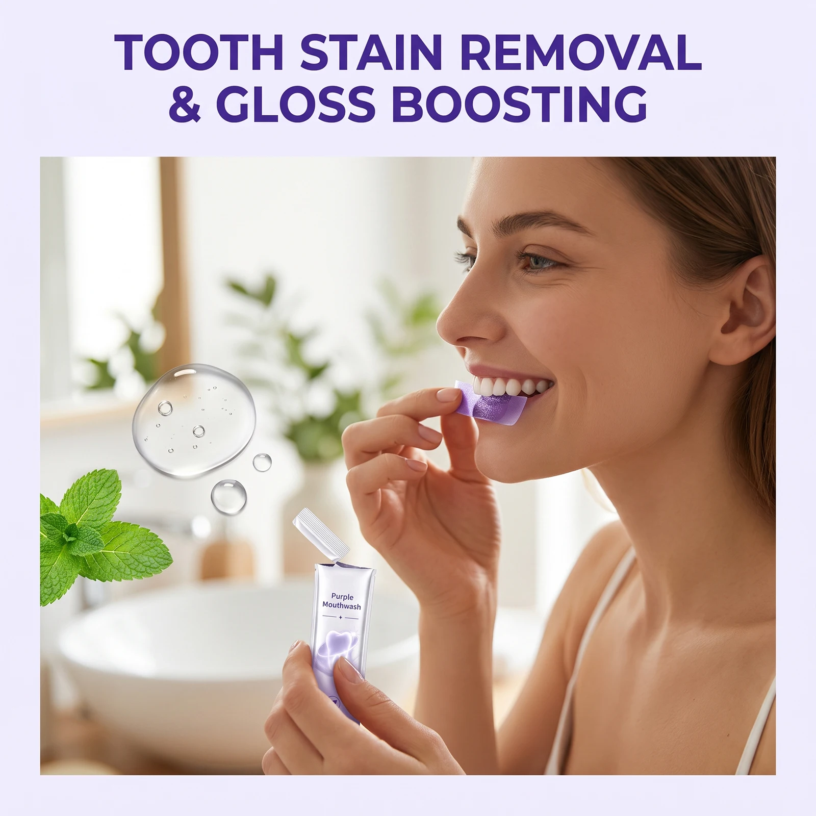 Kit de Blanqueamiento Dental c - Whitening Mouthwash reseña y precio