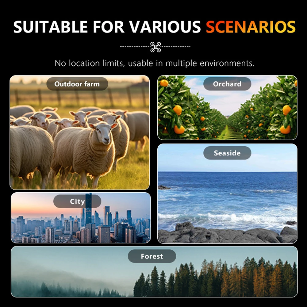 

For DJI Neo Drone Lost Alert Tracker 120dB Buzzer Drone Alarm Locator with LED Lights Remote Alarm for DJI Tracking Accessories