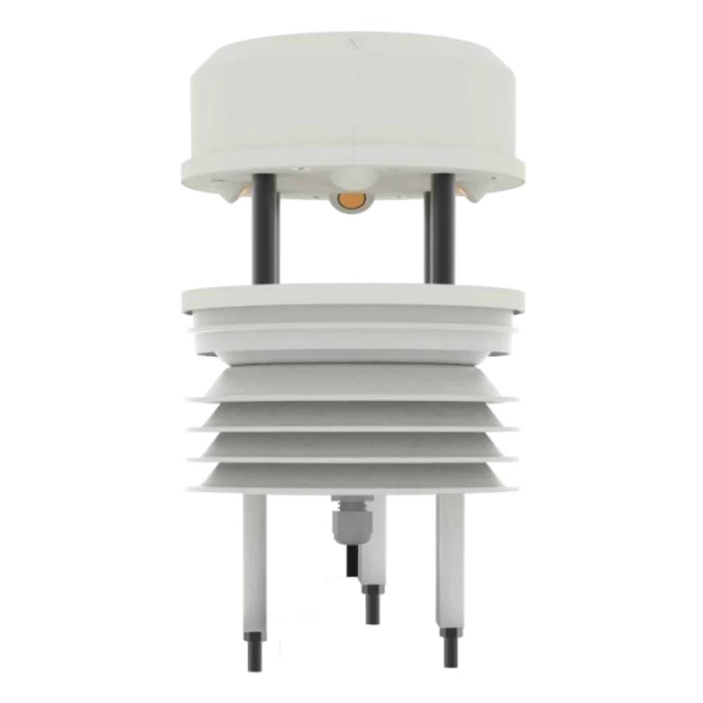 9 in 1 Outdoor Waterproof Ultrasonic Weather Station Wind Speed Direction Temp Hum PM2.5 PM10 Noise Pressure Light RS485 Sensor