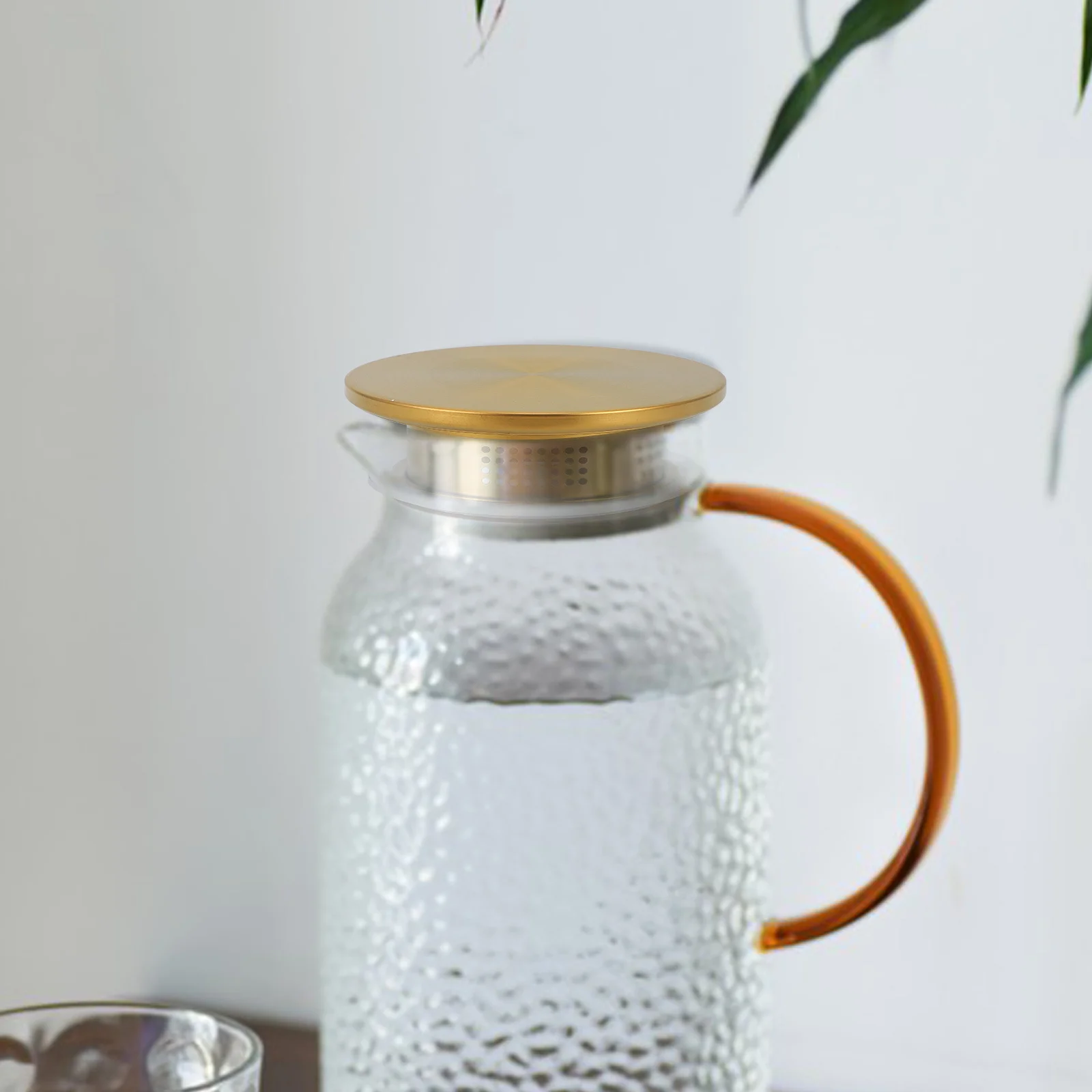 

Stainless Steel Water Pitcher Lid Replacement Airtight Teapot Cover Easy Clean Practical Household Jug