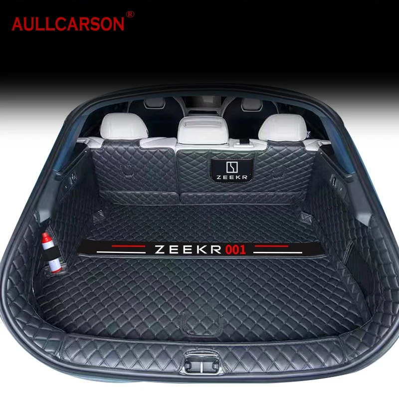 For Zeeker 001 2022 2023 2024 Trunk Mat Leather Durable Cargo Liner Boot Carpets Interior Decoration Car Accessories