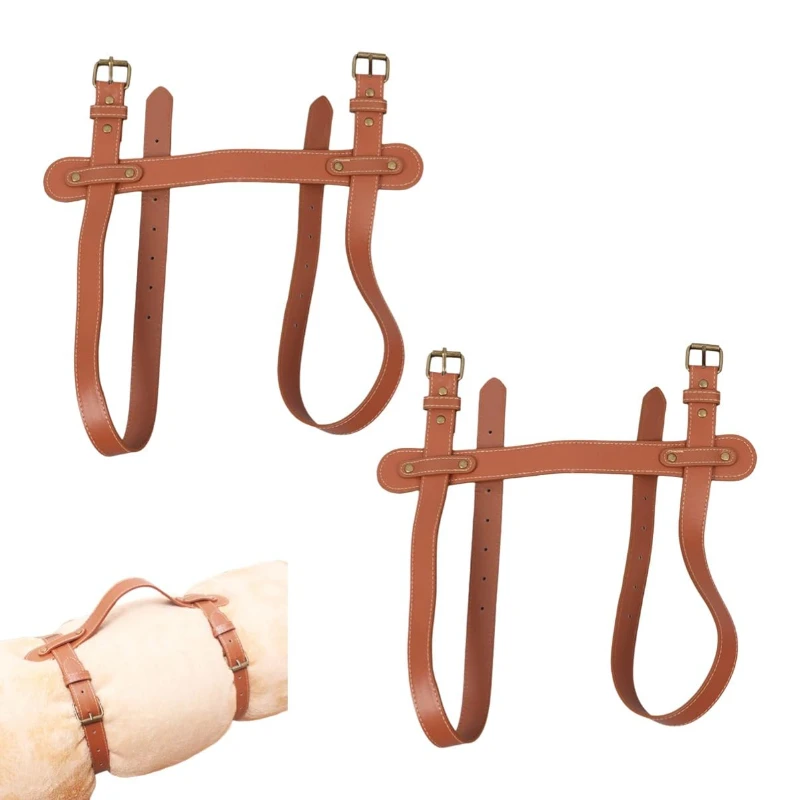 تصميم جديد 1 قطعة بطانية جلدية قابلة للتعديل تحمل حزام حزام مع مقبض للسفر نزهة لحمل اليوغا حصيرة كعكة رائجة البيع