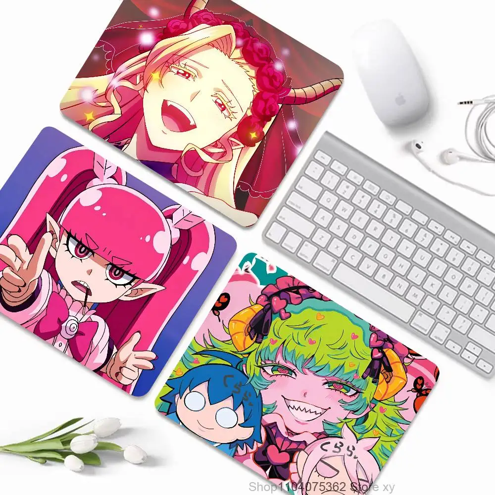 Welcome To Demon School Mousepad Small LockEdge Mouse Pad For Gamers Computer Desk Pad Rectangular Anti-slip Rubber