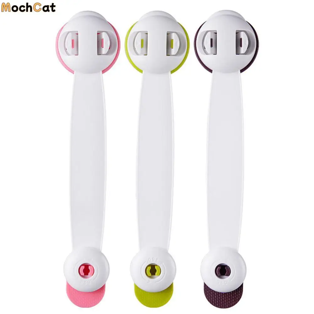 

Double Buckle Slot Locks Strap Multifunction Refrigerator Door Lock Child Protection Equipment Cabinet Lock Baby Safety Lock