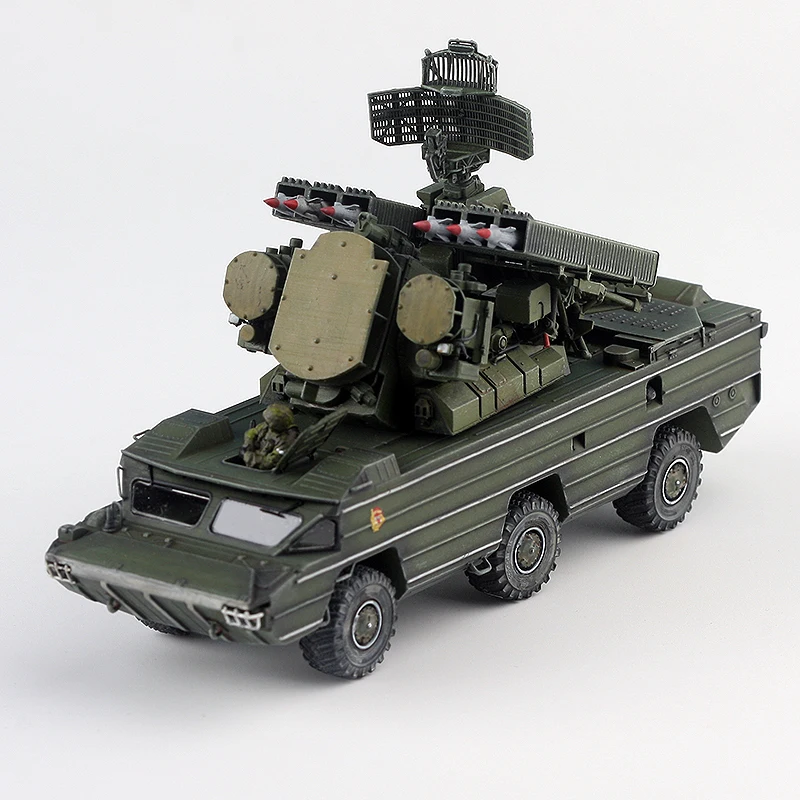 

1/72 Scale Russian Sam-8 Air Defense Missile System Armored Vehicle Simulation Resin Model Static Display Collectible Gift
