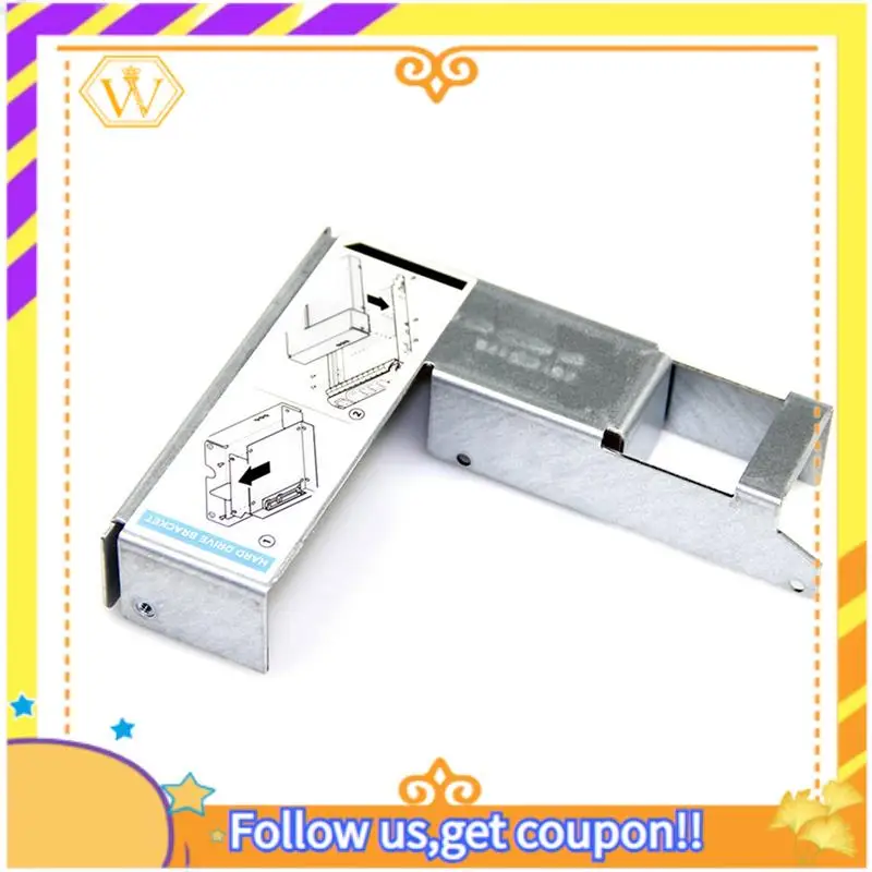 A01K-20Pcs 3,5 Zoll Bis 2,5 Zoll HDD Halterung Fach Caddy Für DELL R420 R430 R510 R520 T620 R710 R720 R730 9W8C4 Konverter Adapter