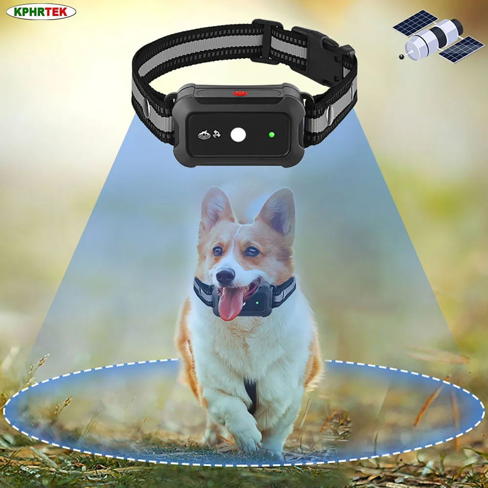 Picture 6: GPS Wireless Dog Fence with 2000m Adjustable Boundary LCD Screen Waterproof Rechargeable For 1/2/3 Dogs