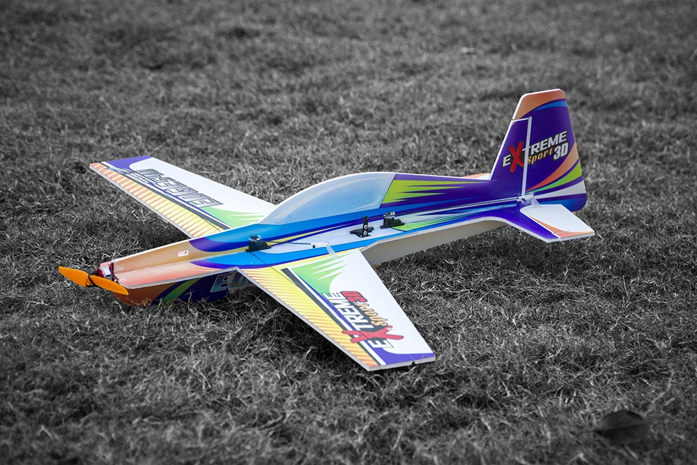 Echte Falke 3d fliegende Schaum pp rc Flugzeug xtreme Sport flugzeug Modell 710mm(28 ") Spannweite Kit Hobby Spielzeug leichteste Innen außen – Detail 12