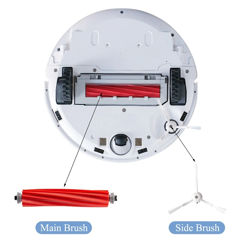 Piezas de repuesto para Roborock T8, kit de accesorios para Robot aspirador, cepillos de barrido de bordes, cepillo principal
