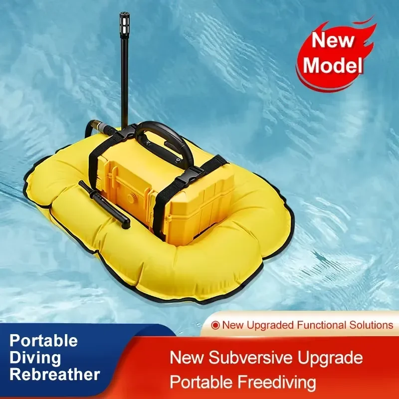 Deepest 15 Meters 3-5.5 Hours Scuba Diving Snorkel Equipment Trap Mobile Ventilator Underwater Snorkel Winter Ice Diving for