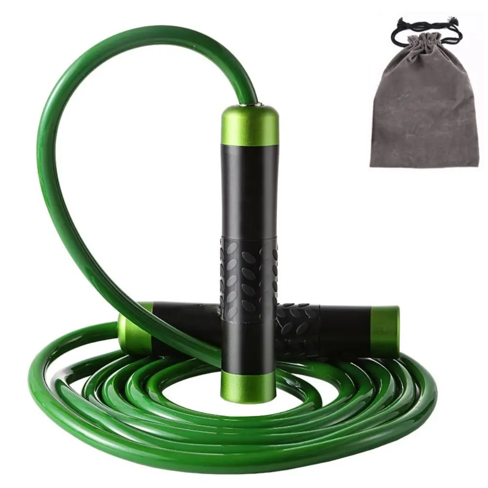 Aluminum Alloy Weight-bearing Jump Rope 300cm Length Heavy Cable Adjustable Jump Rope Ball Bearing Handles Speed Skipping Rope
