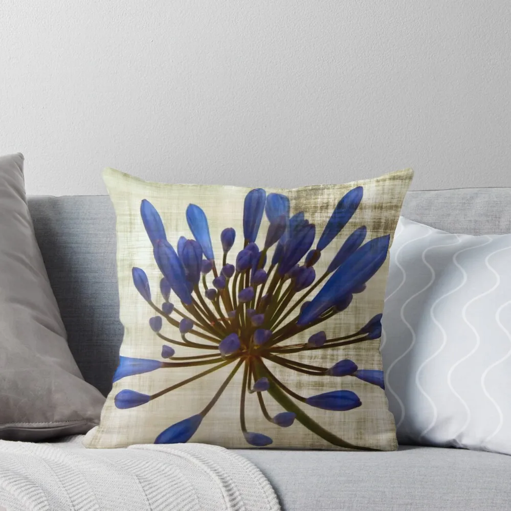 #AGAPANTHUS Throw Pillow Cushions Cover Pillow Cases Decorative pillow