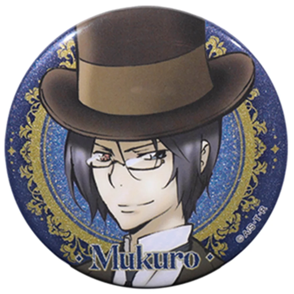 58mm Anime Katekyo Hitman Reborn Sawada Tsunayoshi Rokudo Mukuro Cosplay KOSTUUM Badge Pin SPTE Blik Broche ﻿   Prop Kerstmis Gilf