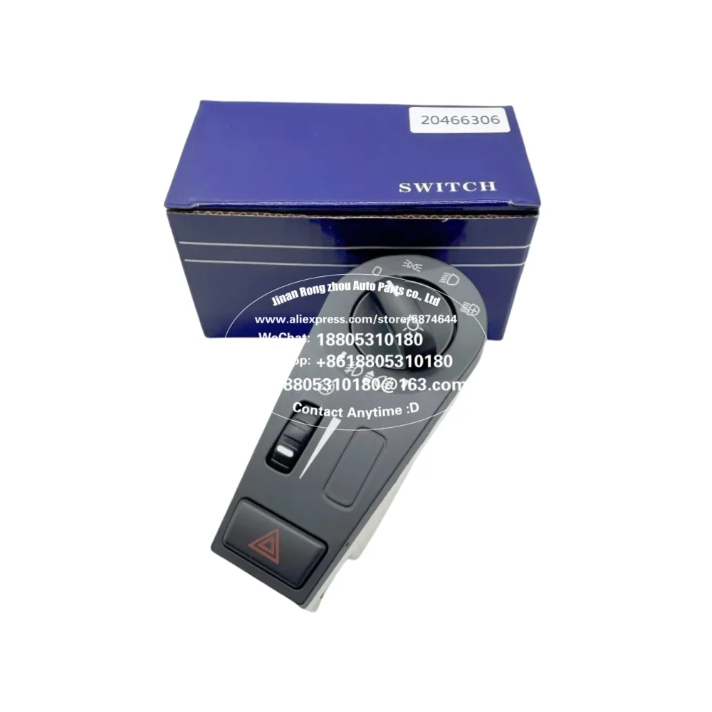 

Headlight Switch Part No.: 20466306/20953569/20942844 Suitable for Volvo Trucks
