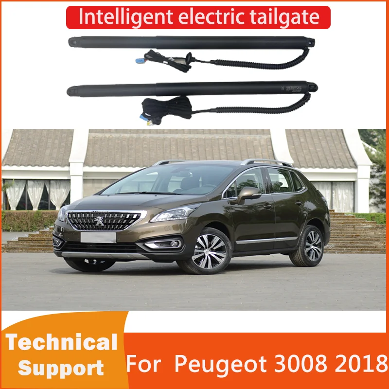 

Электрическая задняя дверь для Dong Feng Peugeot 3008 2018, встроенная задняя дверь, Интеллектуальная электрическая задняя дверь, открытие с питанием