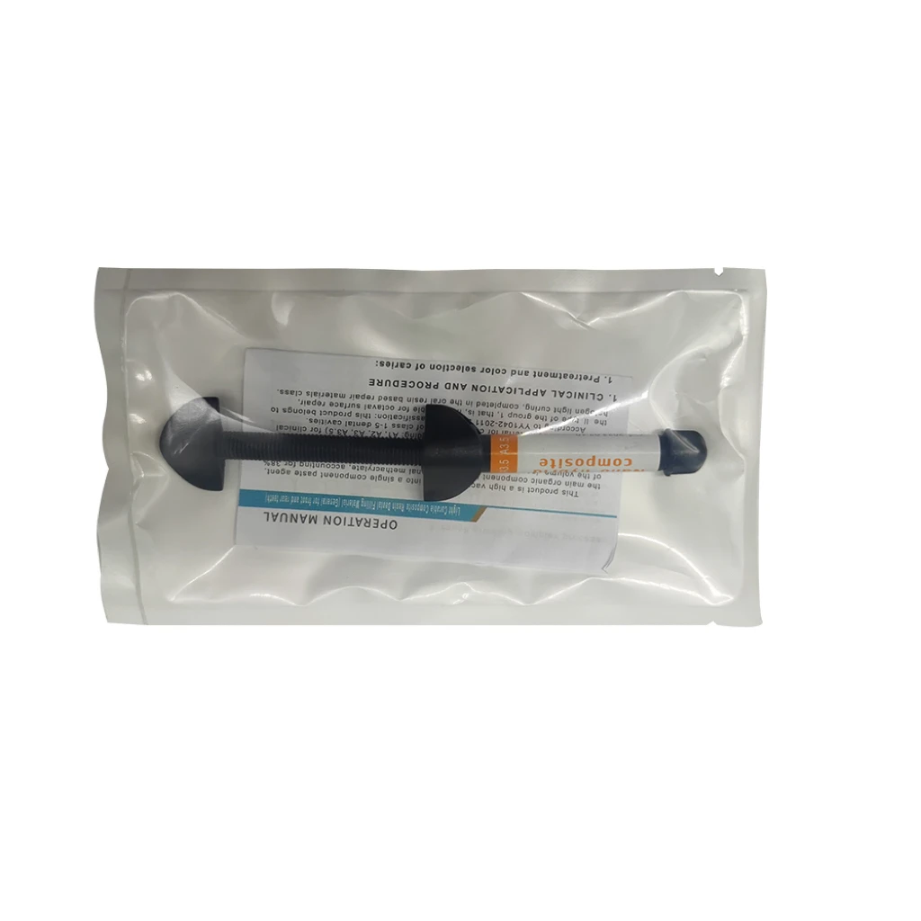 Light Cure Nano- Hybrid Composite Resin AEasy-to-Use Dental Composite Syringe Resin for Perfectly Restored Teeth Resin Composite