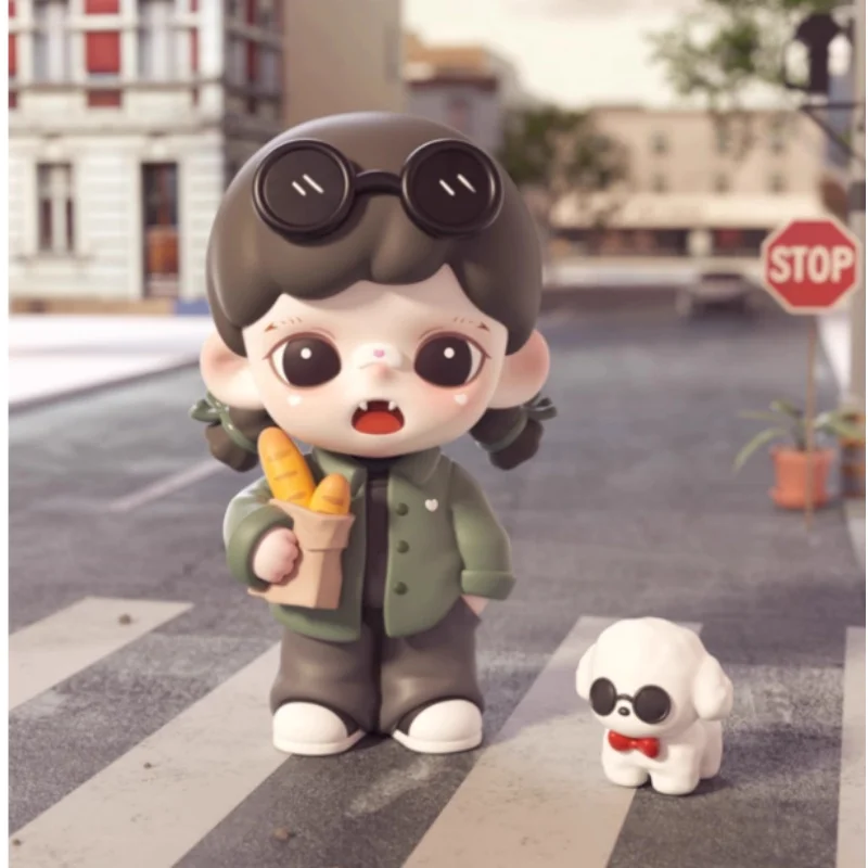 

Little Sister Character Blind Box Adorable Animal Ear Plush Doll with Cute & Funny Pose Collectible Vinyl Toy Gift for Girls