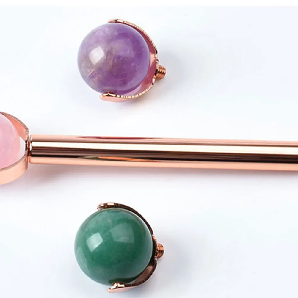 

Jade Roller Set Face Massager Skin Care Tool For Puffiness Redness Relief Lightweight Travel Friendly Replacement Parts