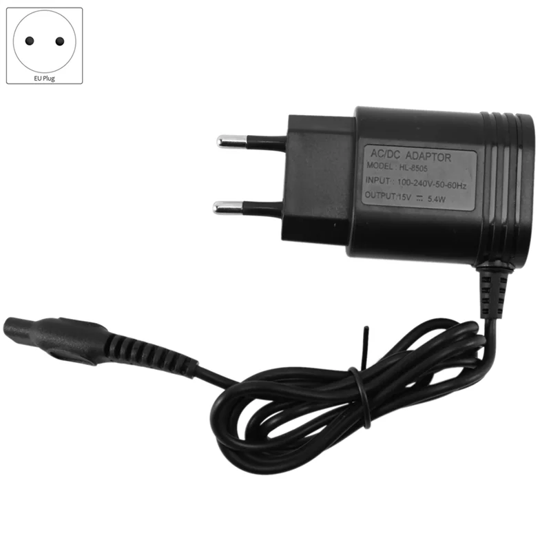 

8X бритва для настенной вилки европейского стандарта, адаптер переменного тока, зарядное устройство для электробритвы, адаптер для Hq8505/6070/6075 (вилка европейского стандарта)-A54Q