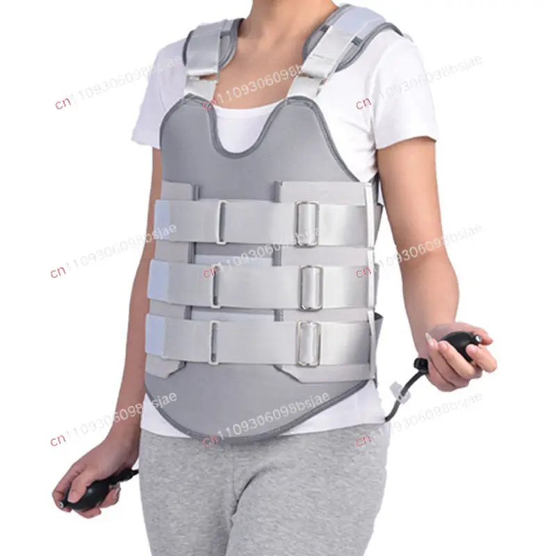 Thoracolumbar fixation brace Compression fracture Lumbar postoperative support frame Lumbar vertebra Rib brace