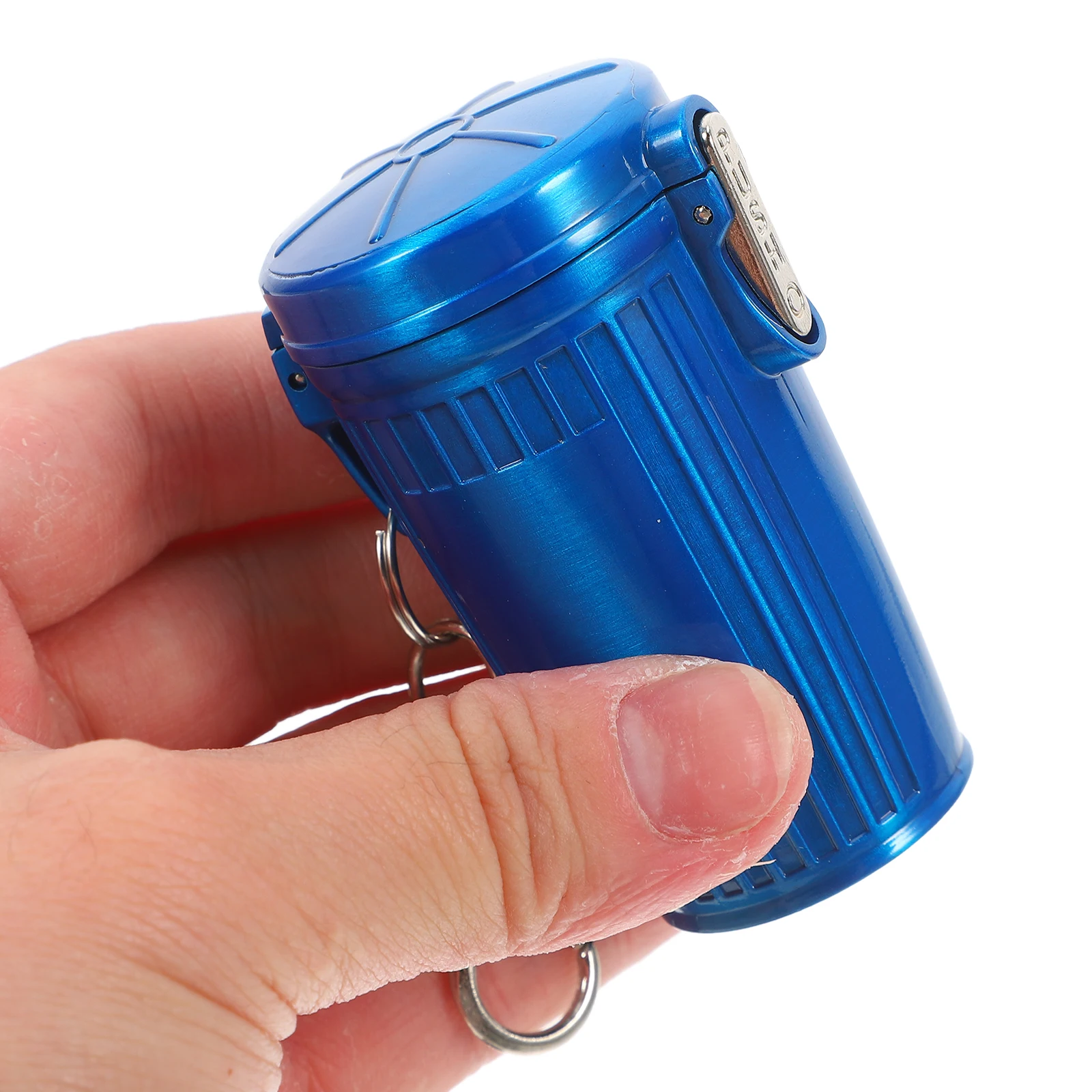 

Car Ashtray Handheld Pocket Bin for outside Patio Outdoors Keychain Cigarette Snuffer