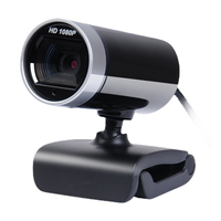 A43I! Webcam USB Camera 1080P 30FPS Streaming Web Camera Autofocus Living Stream Camera with Mics for Desktop Meeting