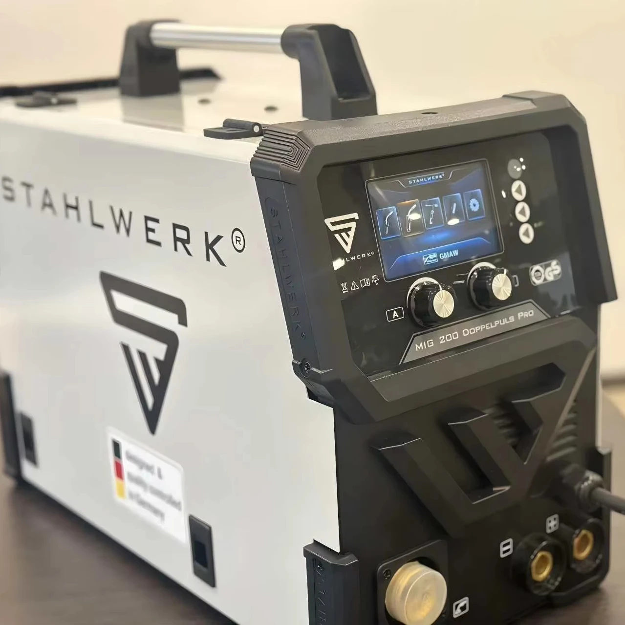 Stahlwerk MIG200DP Double Pulse PRO 200Amp MIG Welding Machine New 6in1 Multi-Function Welder with 1kg & 5kg Wire Load 220V