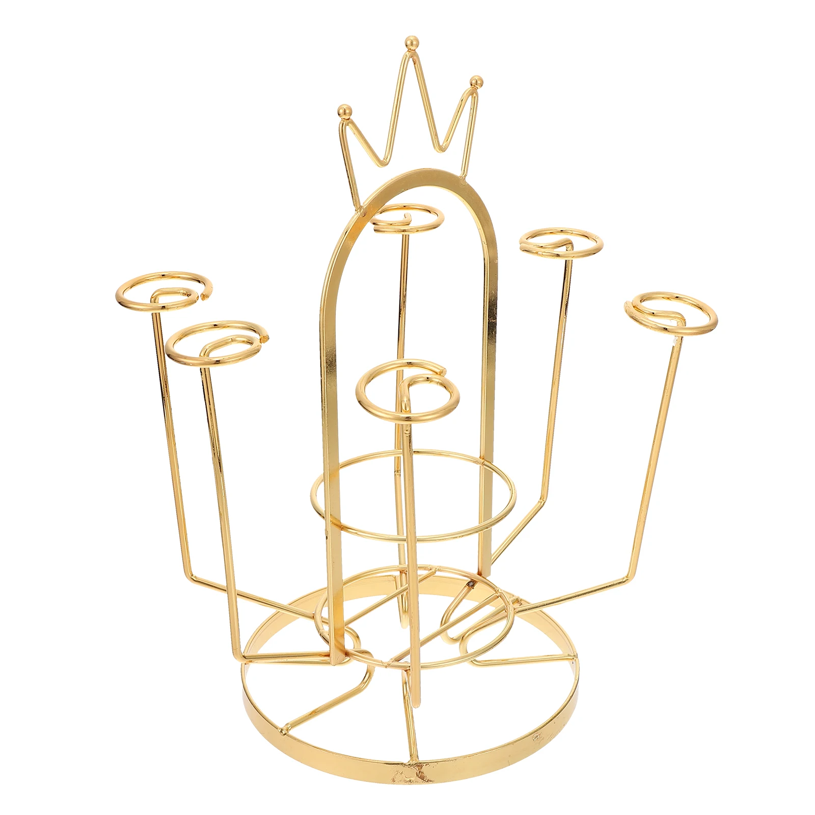 

1 шт. держатель для кухни, подставка для кружки из нержавеющей стали, перевернутый сливной держатель для чашки, креативная бытовая стойка для хранения чашек с водой, золотая