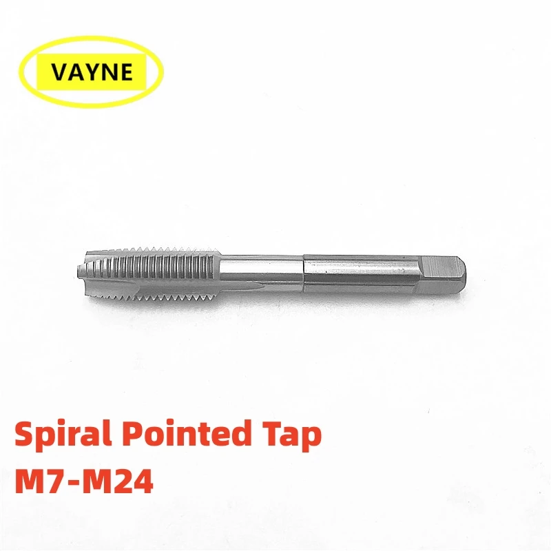 

VAYNE HSSE Metric Spiral Pointed Taps Coated M7M8M9M10M11M12M14M16M18M20M22M24 X1 2 1.25 0.75 0.5 2.5 3 Screw Fine Thread Taps