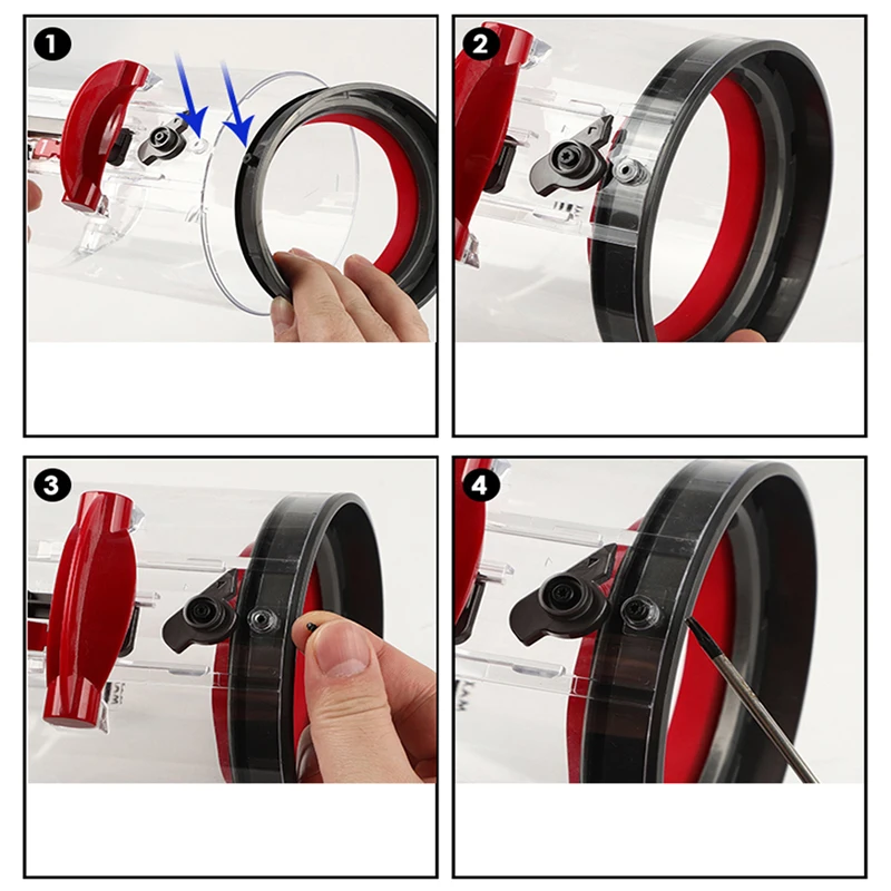 Per Dyson V11 SV14 SV15 V10 SV12 aspirapolvere originale-Top anello di tenuta fisso pattumiera accessori di raccolta di ricambio