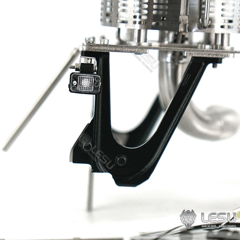 LESU 1/14 タミヤ FH16 トラクタートラックモデル金属おもちゃ修正されたアクセサリー排気煙突 G-6159