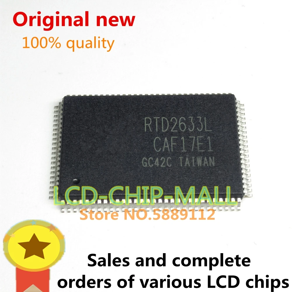 1 pz 100% nuovi chip RTD2633L QFP100 RTD2633 IN STOCK