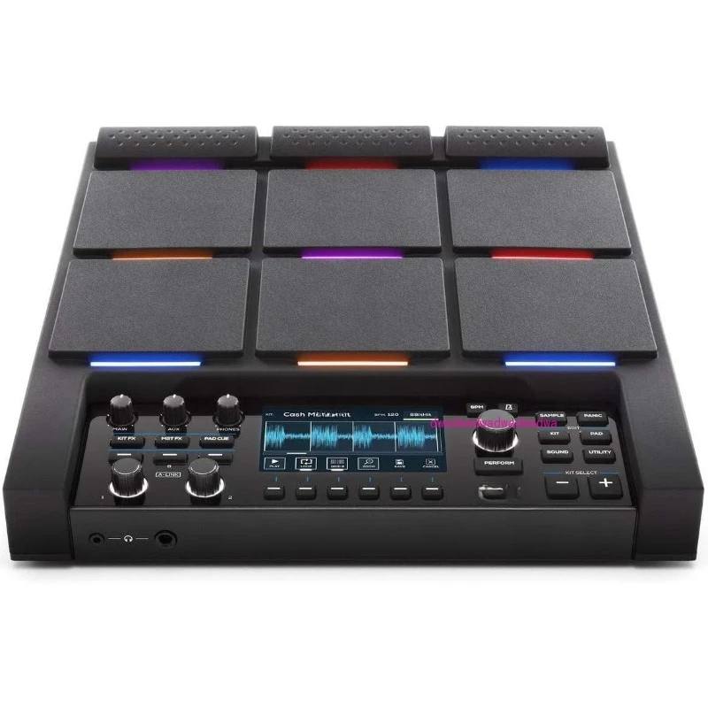 Strike Multipad - 9-Pad Percussion Instrument with Sampler, Looper, 2 Ins and Outs, Soundcard, Sample Loading