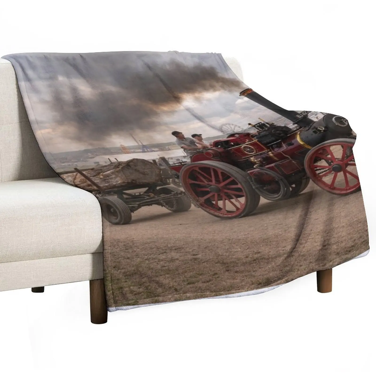 

Garrett Power Throw Blanket Soft Big Moving Thermal Vintage Blankets