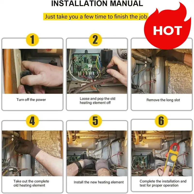 Отопление Замена 3850644422   Для холодильника Dometic (325 Вт 120 В переменного тока) Для Dometic RM2652/DM2652/DM2852/DM2662/DM2663-B27C