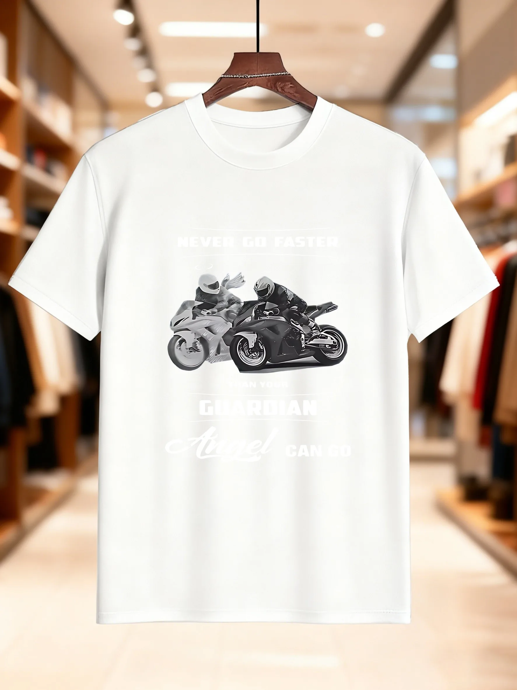 تي شيرت رجالي عصري ومبتكر موديل جديد لعام 2025 لا يذهب أبدًا أسرعًا من أزياء وصولك الجديدة ذات الوزن الثقيل #4